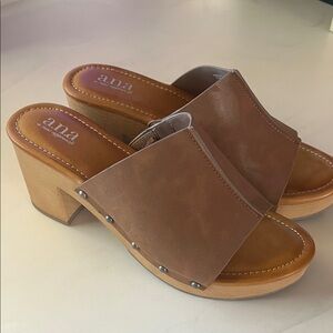 a.n.a Tan Women's Mules